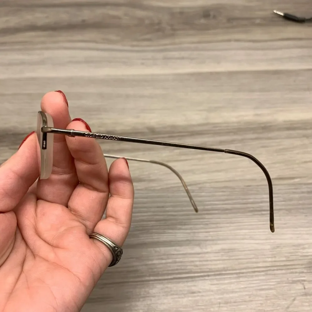 Giorgio‎ Armani Eyeglasses  250 1020 51-20-135 Metal, Italy